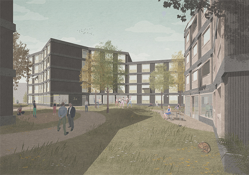 nbundm* erreichen Anerkennung beim Wettbewerb Studentenwohnheim in Nürnberg